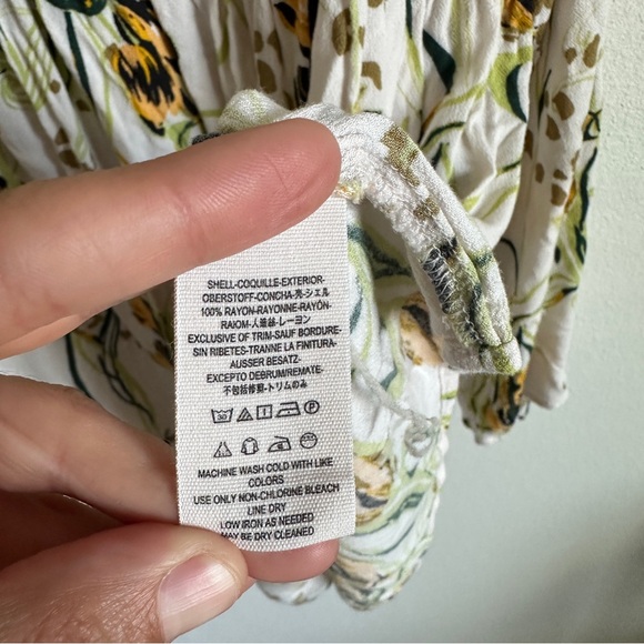 Free People floral boho tunic dress - Picture 6 of 7